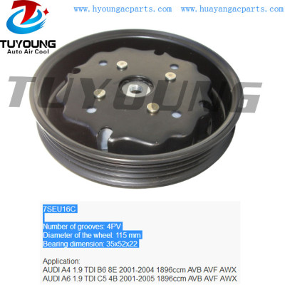 7SEU16C auto ac compressor clutch fit AUDI A4 A6 1.9 8E0260805 447220-9600 4B0260805G 447220-8403