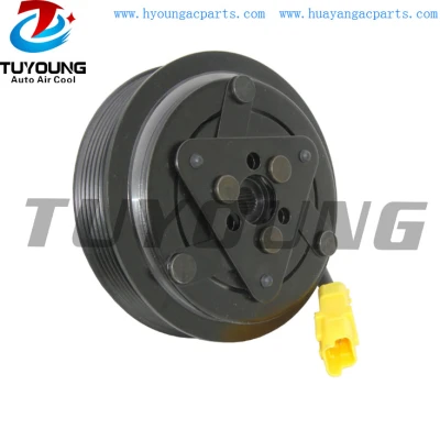 SD6C12 SD6V12 SD7C12 1364F Auto ac compressor clutch for Peugoet 307 508 Citroen C4 6PK 118mm 12V