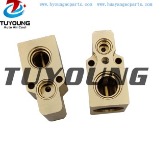 auto ac expansion valves Nissan Interstar 1.9 2.2 2.5 3.0 valve blocks 7701057563 4500874 9161174 China factory produce