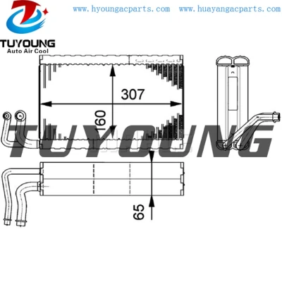 China factory supply Car ac evaporators Iveco Stralis 2002- 5801753612