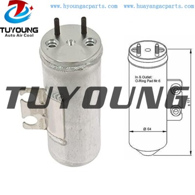 Auto A/C Receiver Dryer Peugeot 206 2000 - 2007 6455CL  6455FZ  6455W8
