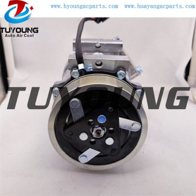 new auto ac compressors JCB 12 volt 8pk China produce Sanden 7h15 320/08562 320/08563 7232/42840 714/40404