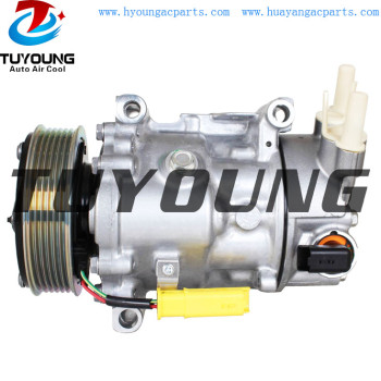 9824284580 Auto AC Compressors Peugeot  508 1.6 2010 2018 SD6C12-1371F SD6C12-1382 1611854880 1618082780 9678038980 9819711880 9824284580