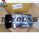SD7V16 4255 1278 1283 Auto a/c compressor AUDI skoda Ford Seat Volkswagen YM2H19D629BA 7M3820803 7M3820803 1J0820803J