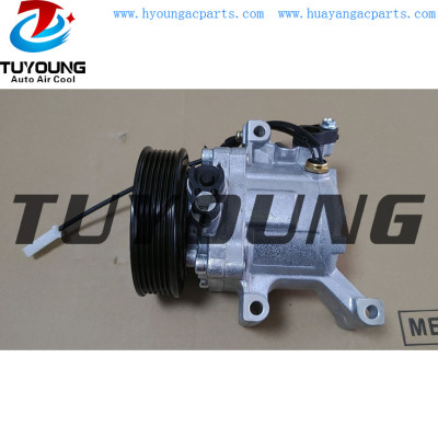 China factory AC Compressor SV07C for Toyota Passo 1.0 1.3 Subaru JUSTY Daihatsu Terios 2007- 447260-5550  88320-B2070