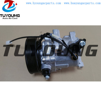 China factory AC Compressor SV07C for Toyota Passo 1.0 1.3 Subaru JUSTY Daihatsu Terios 2007- 447260-5550  88320-B2070