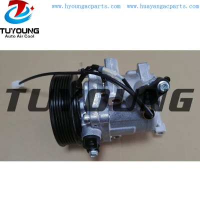 China factory AC Compressor SV07C for Toyota Passo 1.0 1.3 Subaru JUSTY Daihatsu Terios 2007- 447260-5550  88320-B2070