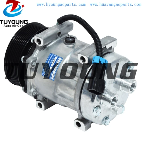Sanden SD7H15  Auto AC Compressors for  FREIGHTLINER  ABPN83304553S SKI4808 43555084