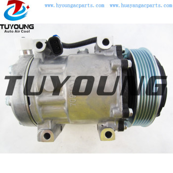 SD7H15 Car AC Compressors VOLVO CATERPILLAR FREIGHTLINER KENWORTH MACK PETERBILT  20514024
