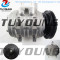 China factory wholesale 10P08E Car AC Compressors Suzuki Samurai JL 1.3L L4 1990-1995  9520083080  CO 6130DC