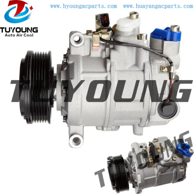 China factory wholesale DENSO 6SEU14C vehicle ac compressor  AUDI A4 A6 A8 RS6   4F0260805I  447180-6580