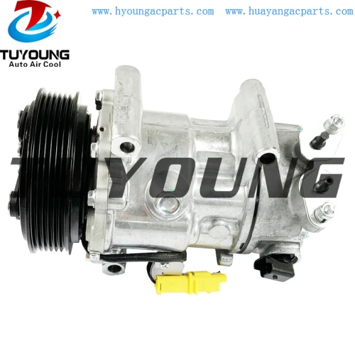 SD6C12 1350 1351 1363 1367 Auto AC Compressors Citroen peugeot 6453.QK 6453.WK 6453.QJ 6453.QK 9659875780 1607424980 6C1211906A 3010390