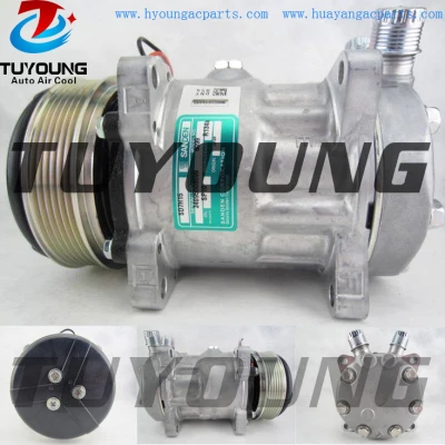 brand new wholesale price SD7H15 vehicle aircon compressor ALL New Holland Tractor  82016157I