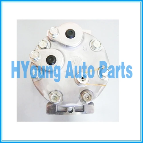 Sanden 7H15  6021 8148 air conditioning compressor FOR  Case New Holland TS110 Tractor Horizontal Pad 40405266