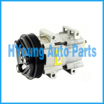 Halla FS10 Auto a/c Air Conditioner Compressor FOR  Ford Transit 4 CYL 2.0i/2.5TD 1996 REAR PAD