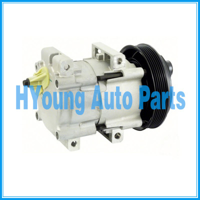 Halla FS10 Auto a/c Air Conditioner Compressor FOR  Ford Transit 4 CYL 2.0i/2.5TD 1996 REAR PAD