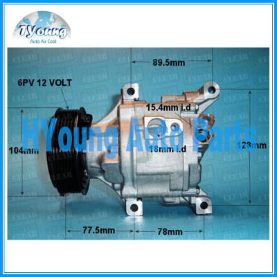 auto ac compressor for Fiat Panda 519 319 1.3 D Hatchback 75 12-