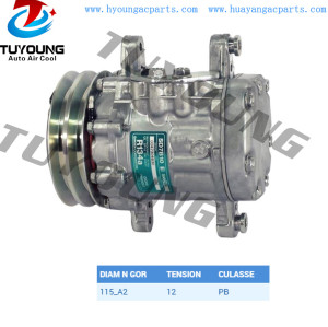 SD7B10 Auto aircon ac compressor  New Holland Case Giant Ferrari 3164540 714404393 000771974 8504059