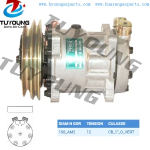 Auto aircon ac compressor Alfa Romeo 164 2.0 60540609 R134A SD7H15