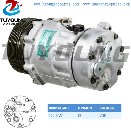 SD7V16 Auto aircon ac compressor  Ford Galaxy Volkswagen Golf II Sharan 7M0820803C 1067110