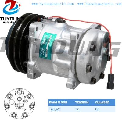 SD7H15 Auto aircon ac compressor Claas Ranger Loader Massey Ferguson Tractor 3157920 3782613M2 3712528M2