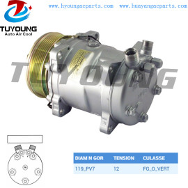 China factory direct sale vehicle a/c compressors R12 SD508  O-Ring VERT