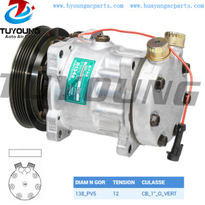 China factory direct sale SD7H15 vehicle a/c compressors ALFA ROMEO 164 2.0 TWIN SPARK 1992-  60600702
