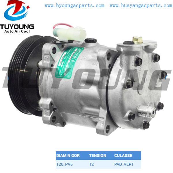 China factory direct sale SD7V16 vehicle a/c compressors Land ROVER 200 400  1.4 1.6 1.8 2.0 1995-  JPB100760