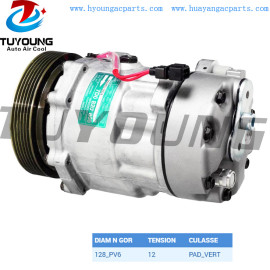 China factory direct sale SD7V16  auto ac compressors Volkswagen Transporter 1996-1997  7D0820805