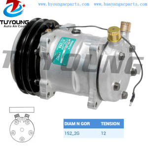 China factory direct sale SD5H14 auto ac compressors CLAAS MB Dominator  6258771  6258790