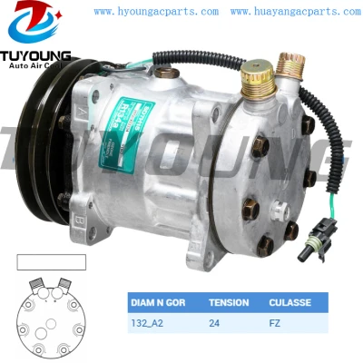 China factory SD7H15 SD 8163 auto ac compressors VOLVO Wheel Loader Excavator 12304999 11007314 123/04999 12304999 TSP0155884