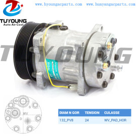 China factory direct sale auto ac compressors VOLVO  L220E wheel loader  3962650