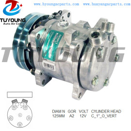China factory direct sale SD5H11 auto ac compressors NEW HOLLAND Tractor SERIE TN   PASQUALI  STEYR Kompakt Tractor