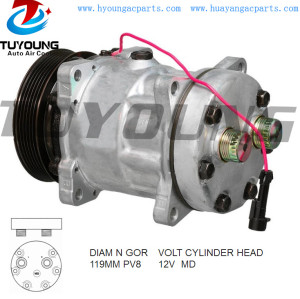 SD7H15 Auto aircon ac compressor  Citroen Jumper Peugeot Boxer 6453T0