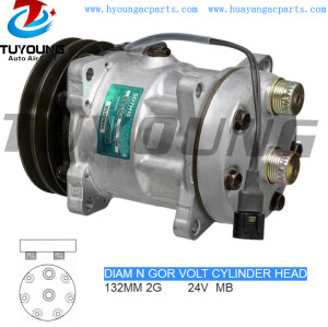 China factory direct sale SD7H15 auto ac compressors Renault VI 5001852624  5010229065