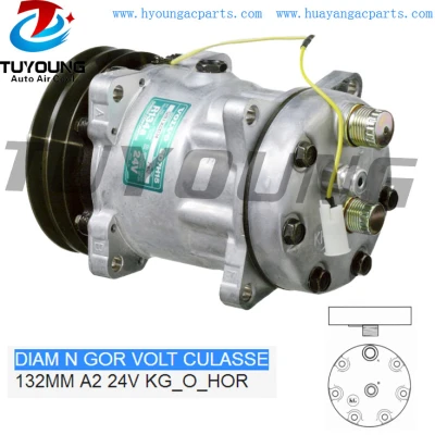 SANDEN 4269 8264 Auto aircon ac compressor SD7H15 51779707014 1071995 6064127