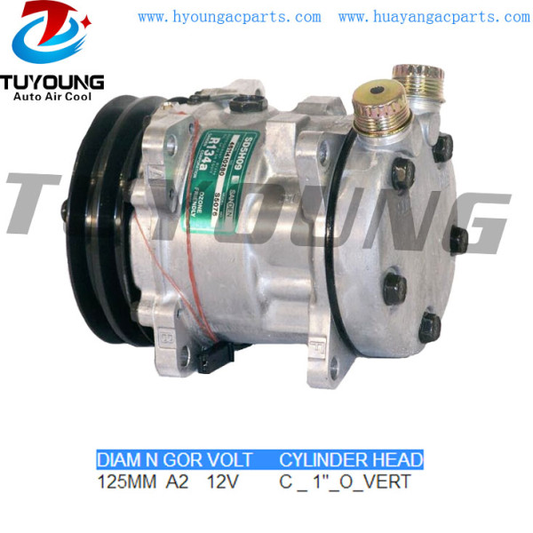 Auto aircon ac compressor   R134A SD5H09 125MM A2 12V