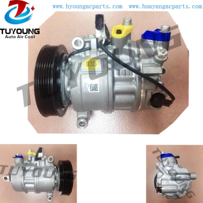 6SAS14C   Auto aircon ac compressor Audi A4 2.0 447280-7032 4472808820 8T0260805F