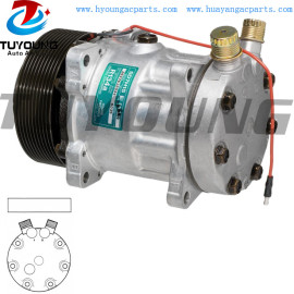 SD7H15 Auto aircon ac compressor  Case 03129547 3129547 125mm PV10 12 V