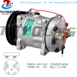 factory wholesale price SD7H15 car aircon compressor NEW HOLLAND  9704118