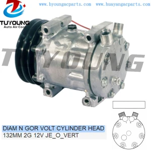 factory wholesale price SD7H15 car aircon compressor 4130-01-466-7671   4130014667671   014667671