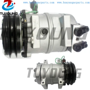 DKS-15CH  car aircon ac compressor  for Komatsu Hitachi excavator 2039796831 50601171441F Z0010951A002F 506211-6502