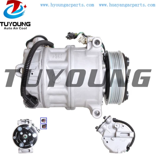 Jaguar XF 2.2 car aircon ac compressor PXC16 1683P CX2319D629EA C2D23009 C2Z29596 CX2319D629E CX2319D629EB DX2319D629FB C2Z13666