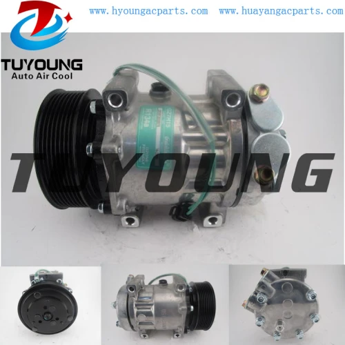 320/08573 JCB truck  car aircon ac compressor  SD7H15 8202 120mm 8pk 24v 320 08573