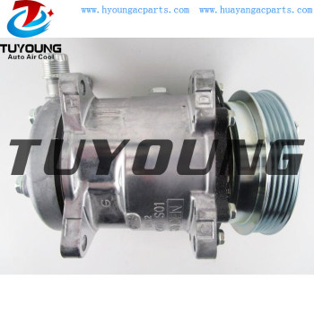 Sanden SD5H11 SD 507  car aircon ac compressor  CASE IH New Holland 87649991