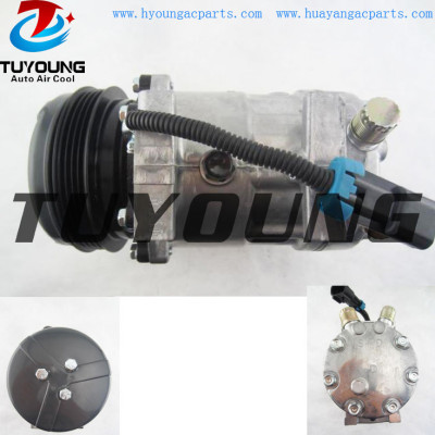 SANDEN 7H15 6092  car aircon ac compressor   CASE New Holland 84290377