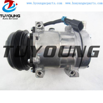 SANDEN 7H15 6092  car aircon ac compressor   CASE New Holland 84290377