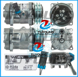 Factory Direct sales in China Auto AC 7H15 Compressor FOR SANDEN 7803 Chevrolet GMC 15680077