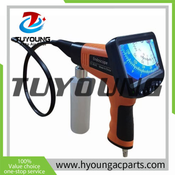 Automobile ac system service tool/4.3-inch display with Hd six bead LED of auto air conditioner visual cleaning gun