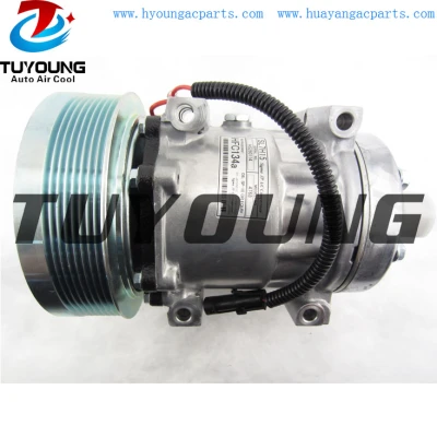 SD7H15 4768 auto AC compressors New holland CASE Claas Agco Caterpillar Deutz 86993463 47809628 84279787 86992688